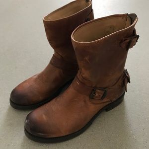 Frye Brown Leather Boots